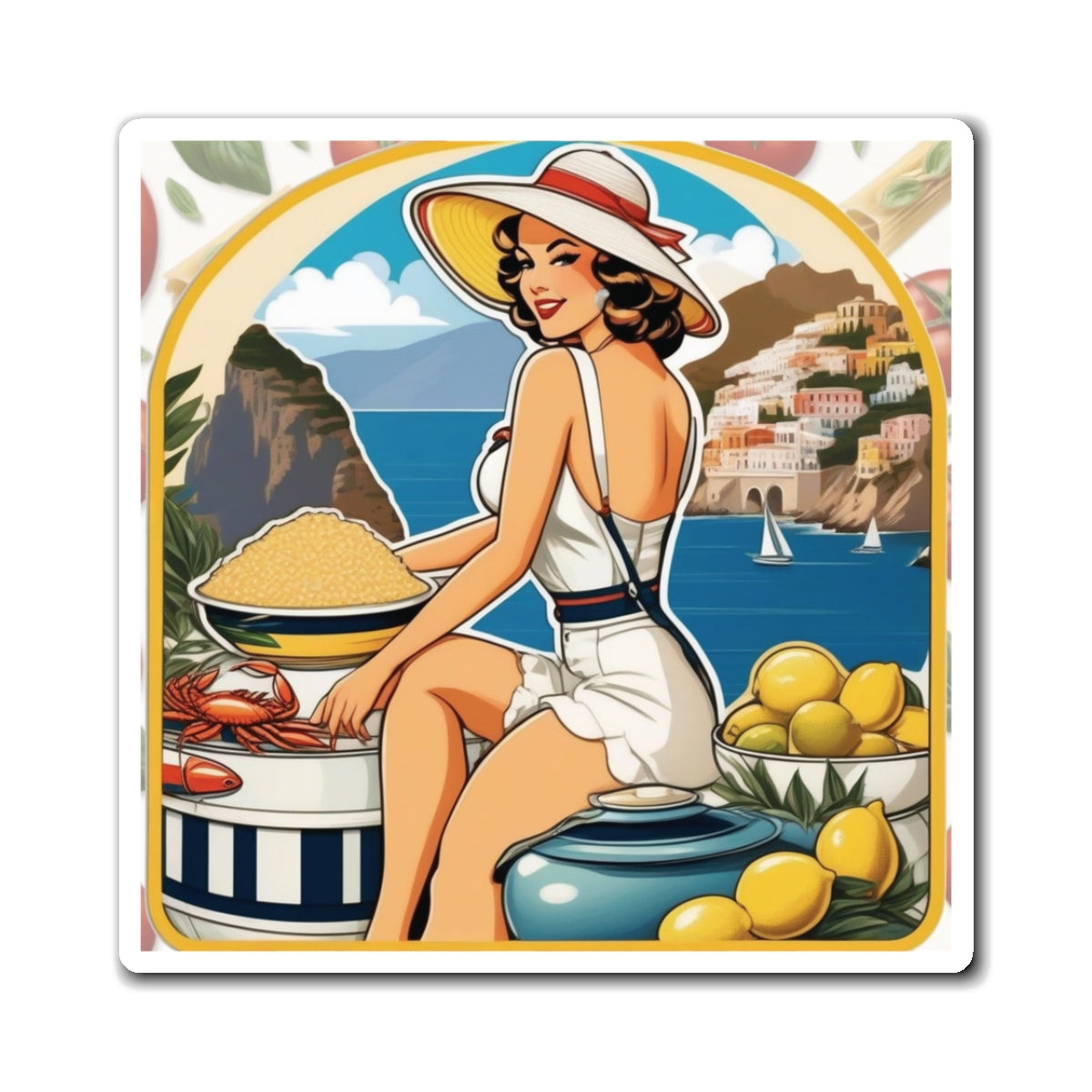 National Risotto Day III Pin Up Girl Magnet