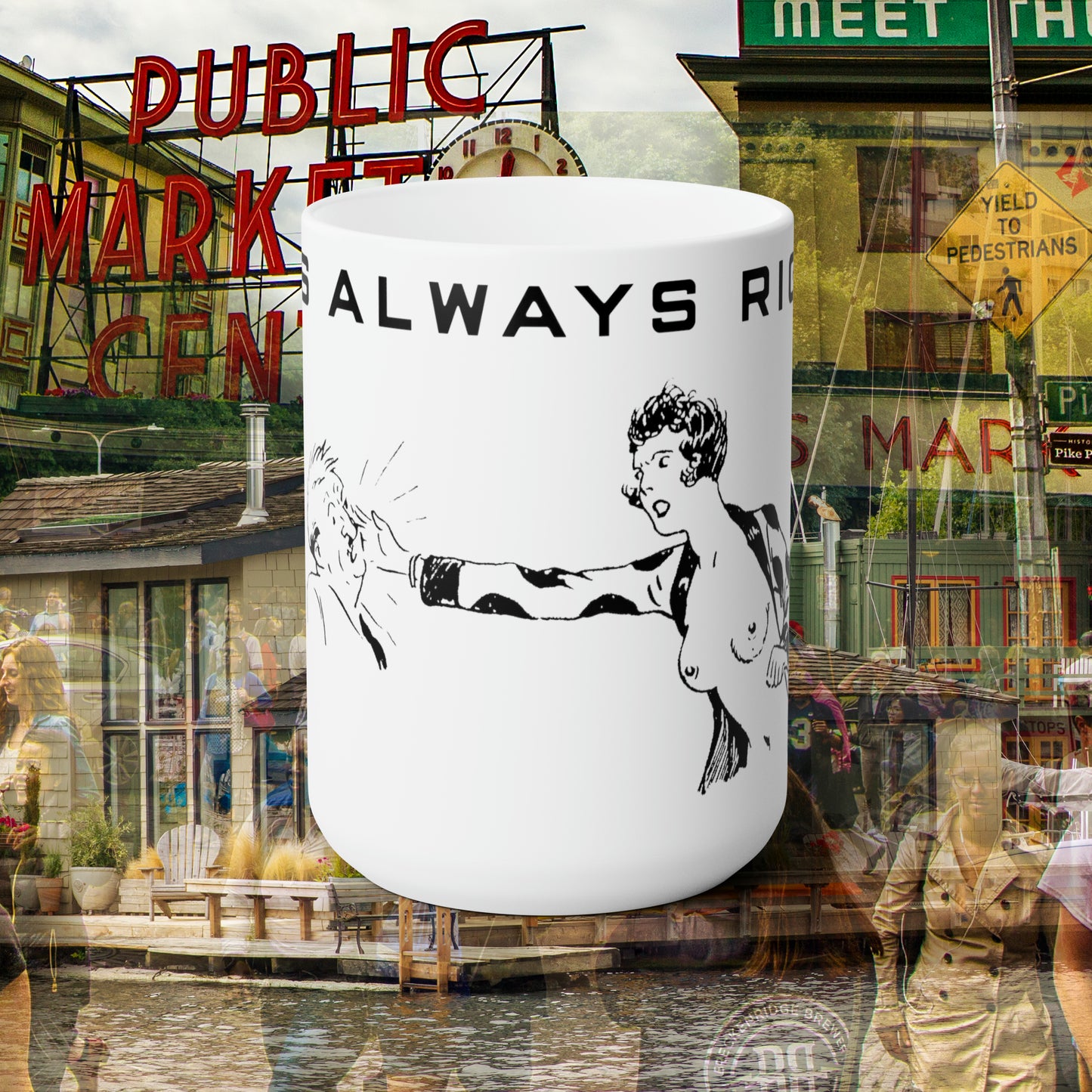 Mrs. Always Right Mug 15oz