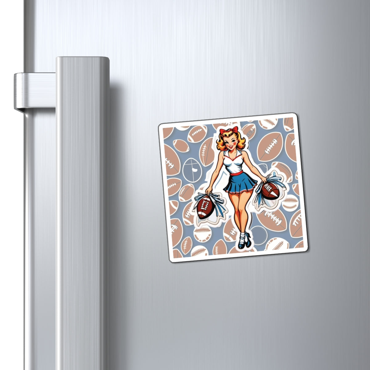 National Cheerleading Day II Pin Up Girl Magnet