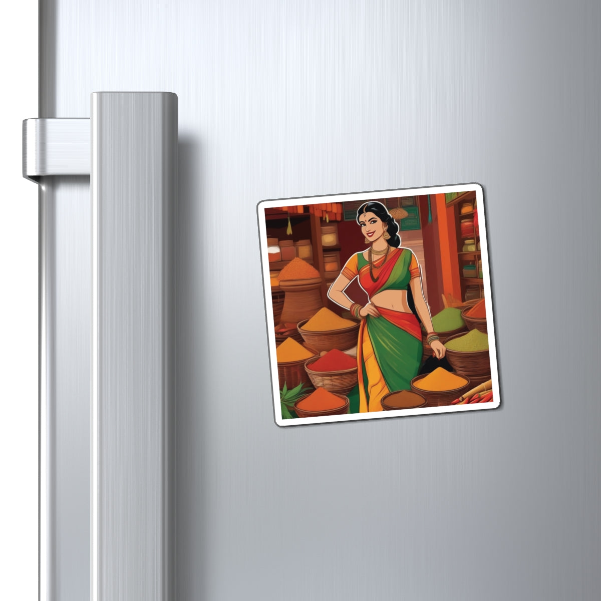 National Herbs and Spices Day II Pin Up Girl Magnet