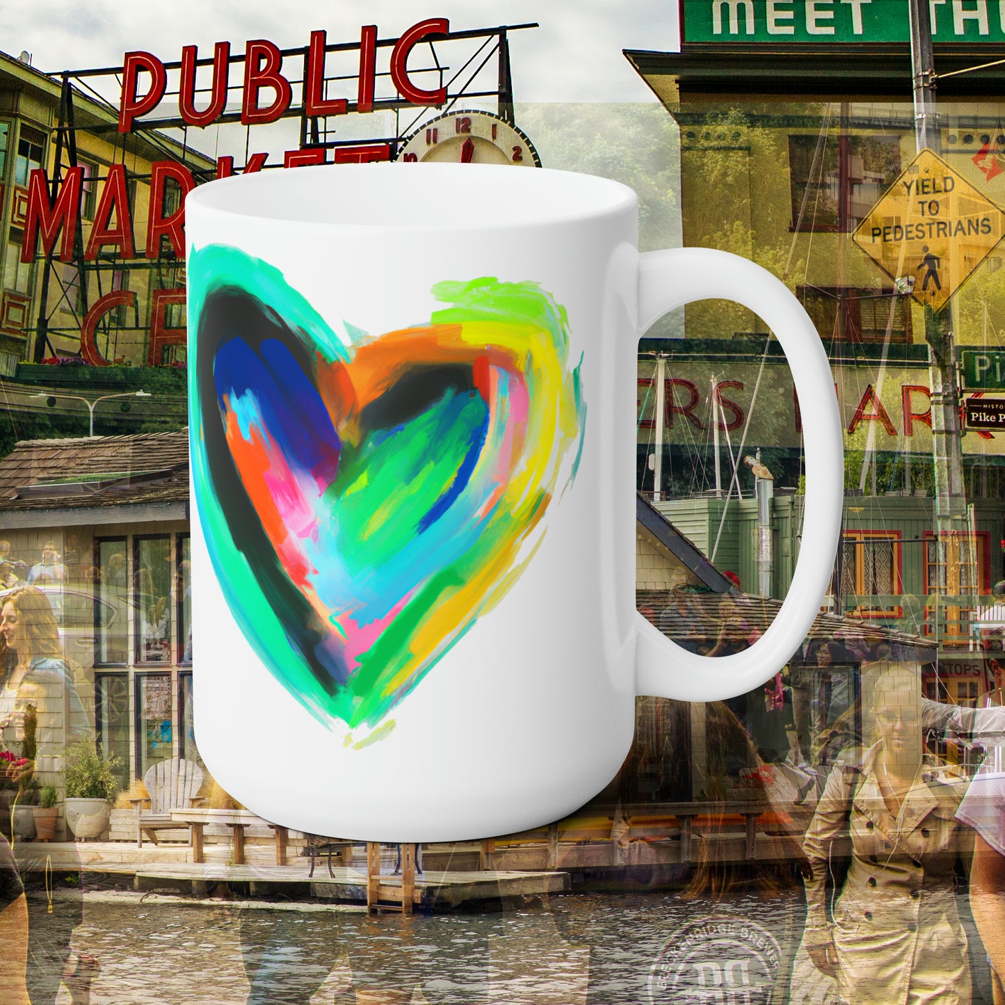 Heart Mug 15oz