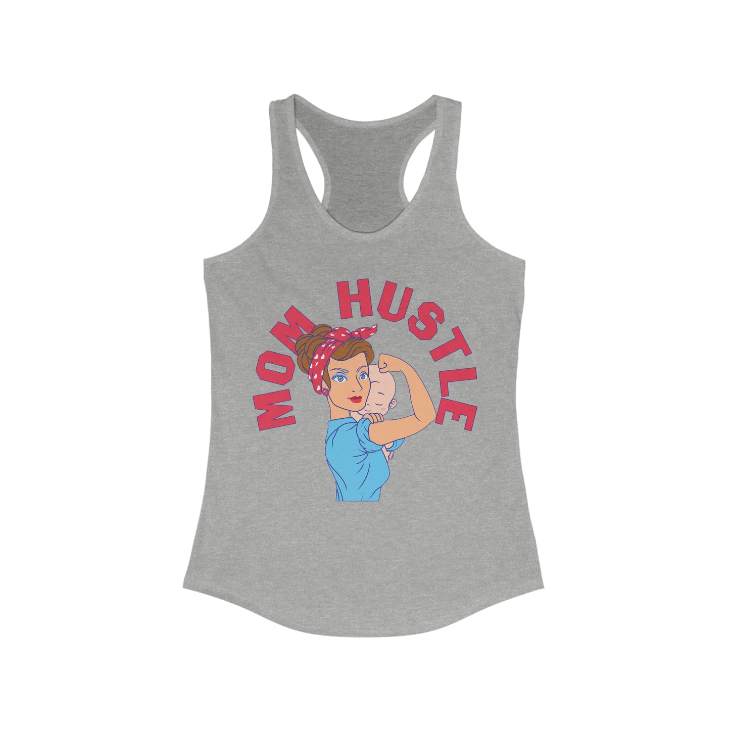 Mom Hustle Tank Top