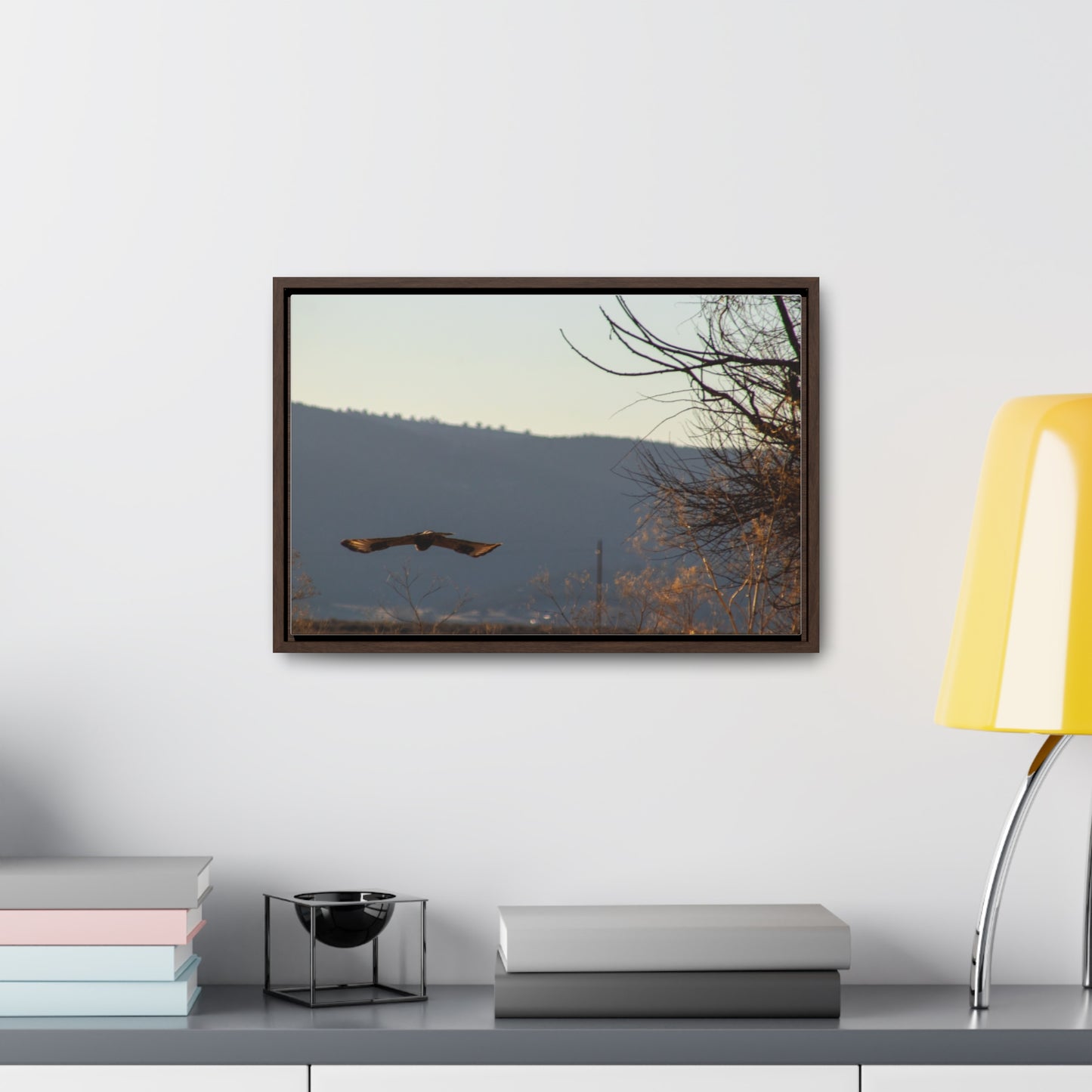 Arts by Dylan: Bald Eagle in Flight III Lower Klamath Canvas