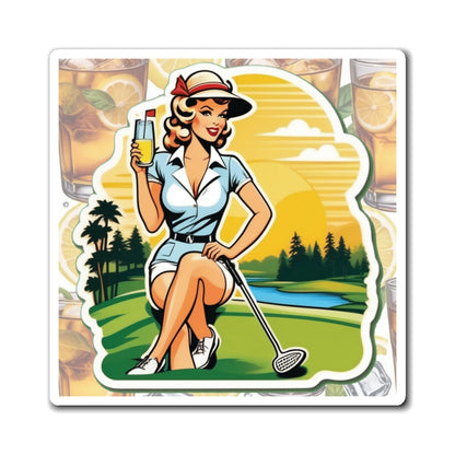 National Arnold Palmer Day III Pin Up Girl Magnet