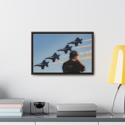 Arts by Dylan: Wings over Solano 2024 Blue Angels #1 Canvas