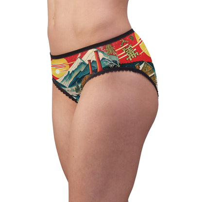 Japanese Christmas II Women's Briefs