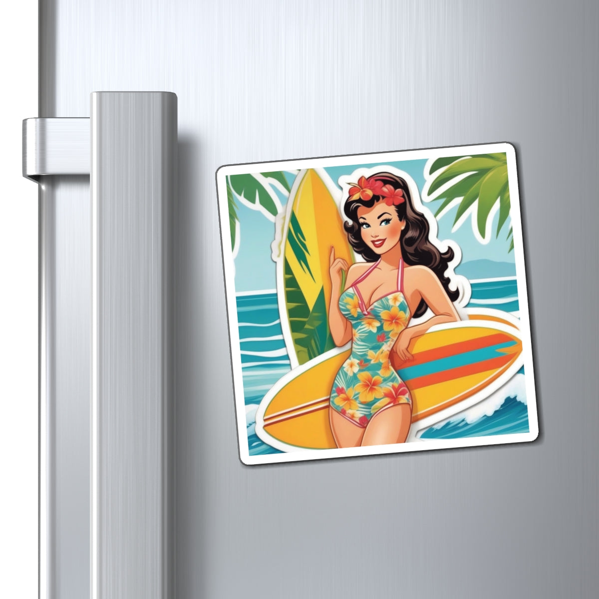 National Mango Day V Pin Up Girl Magnet