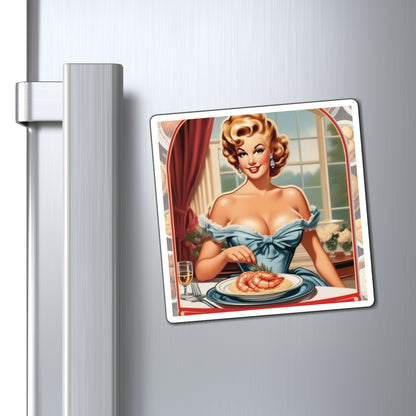 National Grits Day IX Pin Up Girl Magnet