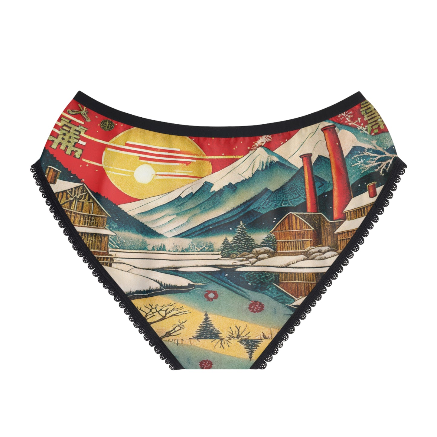 Japanese Christmas II Women's Briefs