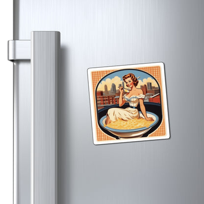 National Grits Day V Pin Up Girl Magnet