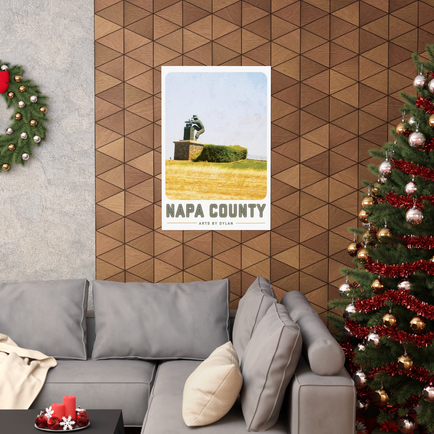 Arts by Dylan: Napa County Travel Poster