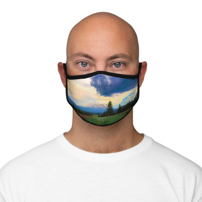 Mt. Shasta Highway 97 Polyester Face Mask