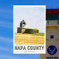 Arts by Dylan: Napa County Travel Poster