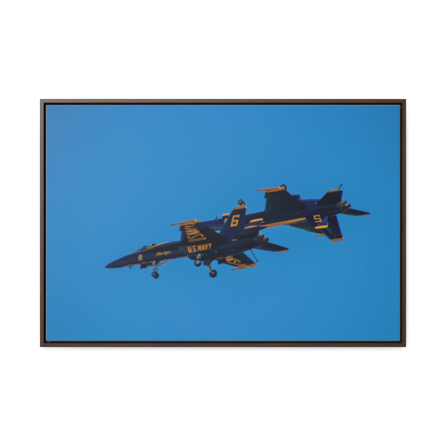 Arts by Dylan: Wings over Solano 2024 Blue Angels #5 Canvas