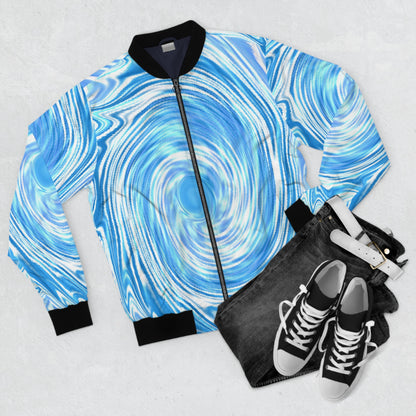 French Blues Bomber Jacket