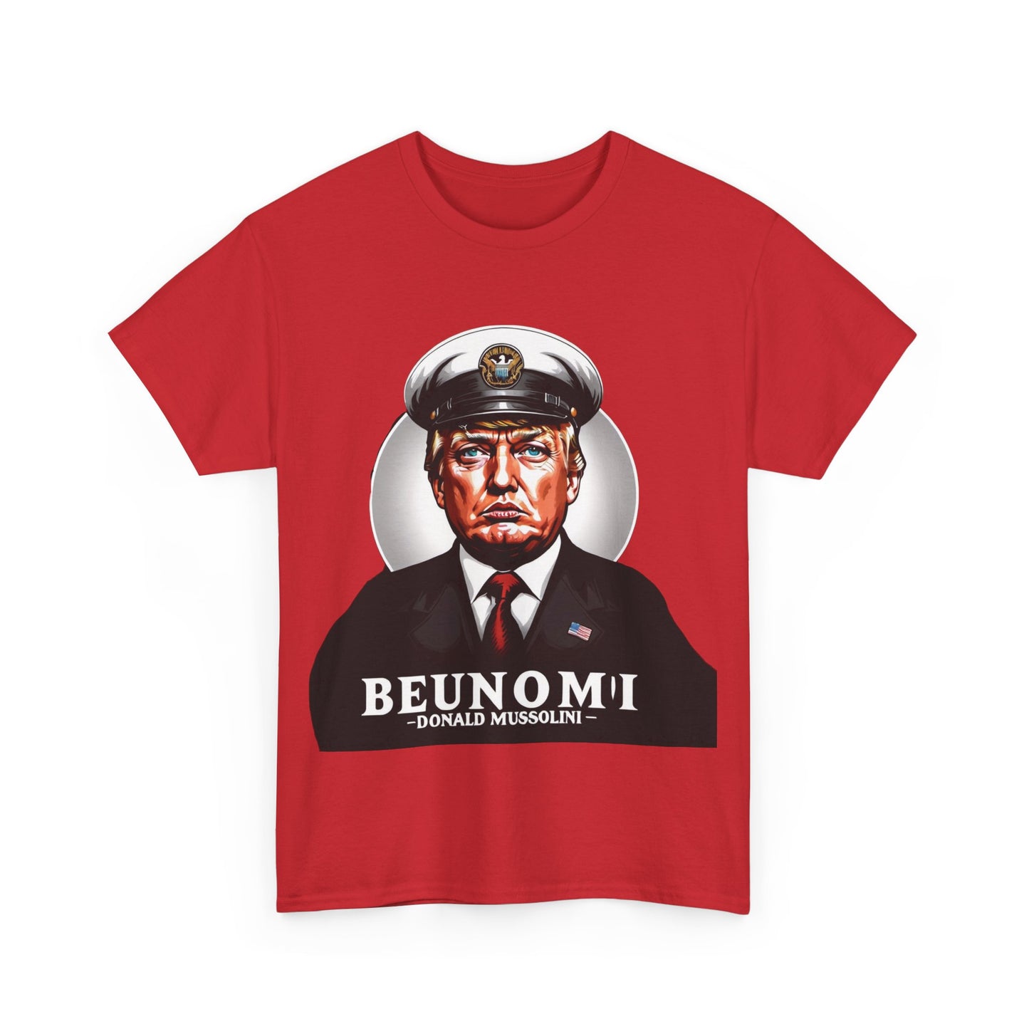 Mussolini Anti Donald Trump Tee