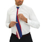 Native American Red, White, Blue Necktie