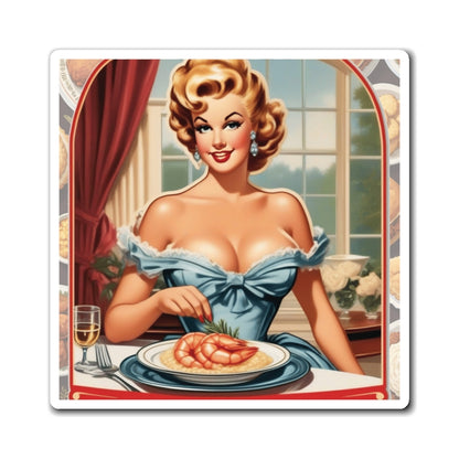 National Grits Day IX Pin Up Girl Magnet