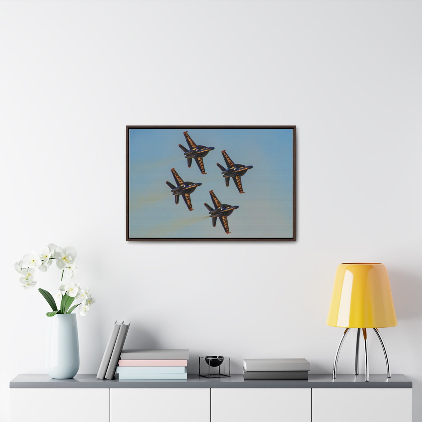 Arts by Dylan: Wings over Solano 2024 Blue Angels #8 Canvas