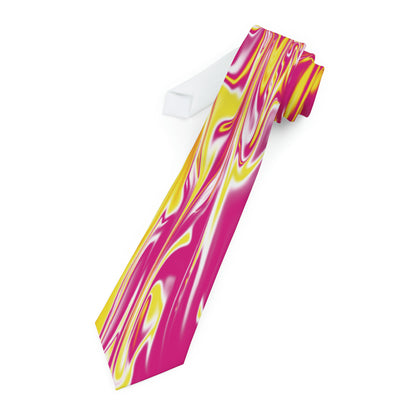 Pink/Yellow Necktie