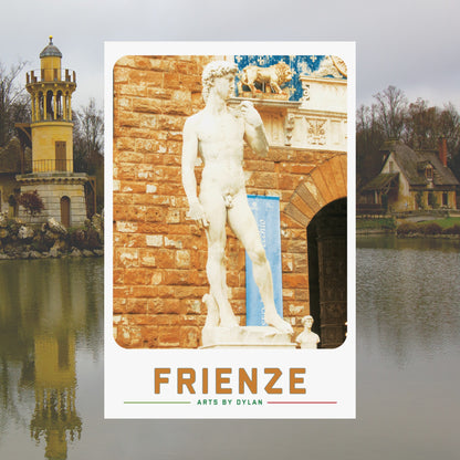 Arts by Dylan: Frienze Travel Poster