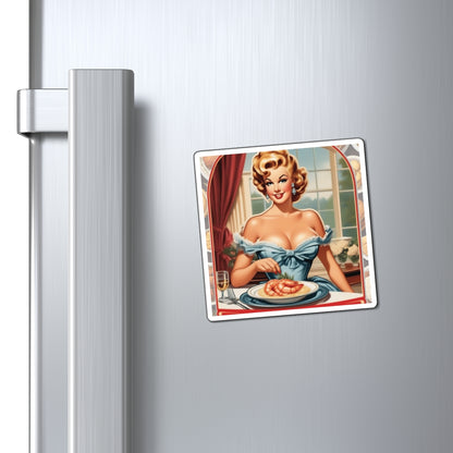 National Grits Day IX Pin Up Girl Magnet