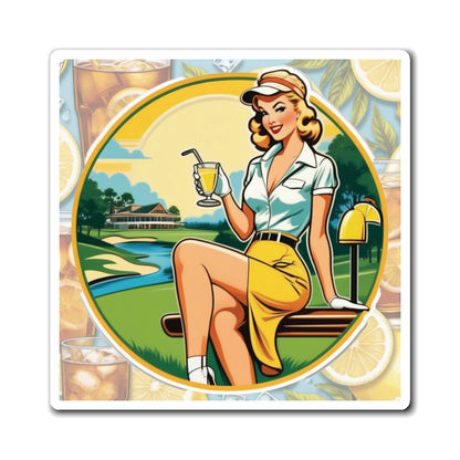 National Arnold Palmer Day II Pin Up Girl Magnet