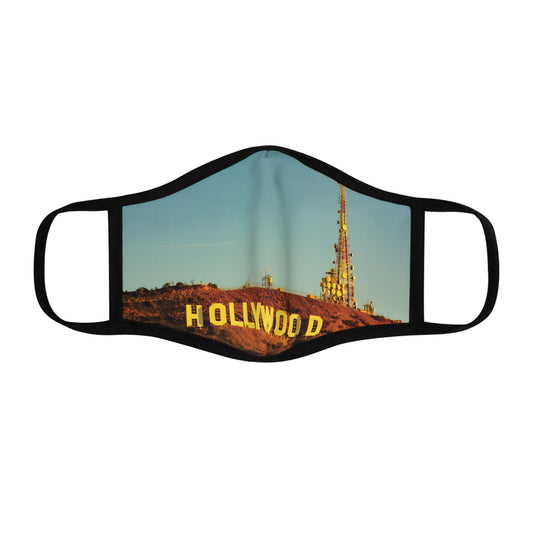 Hollywood Fitted Polyester Face Mask