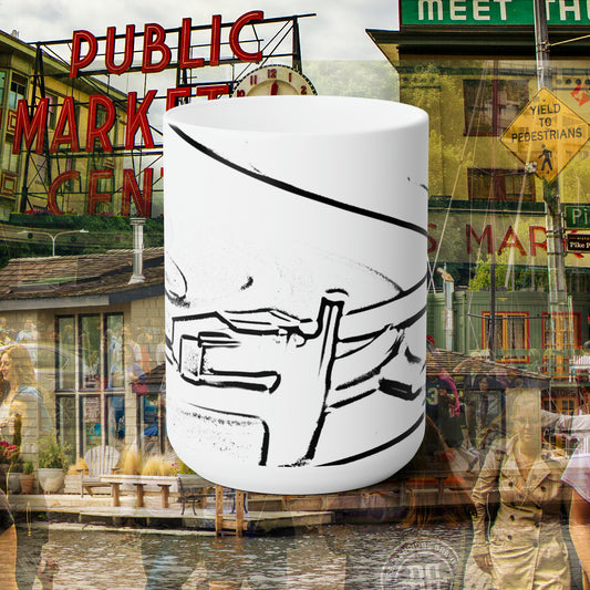 Record Mug 15oz