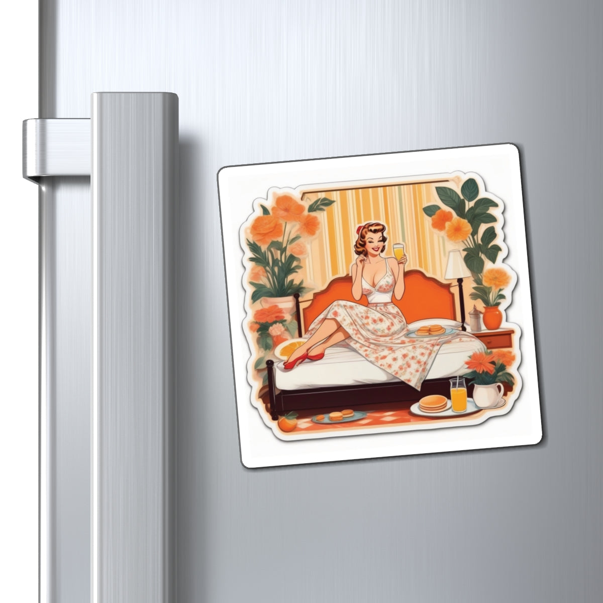 Mother's Day III Pin Up Girl Magnet