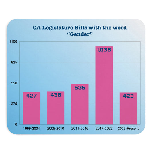D-Desk Problem 2028: "Gender" History Mousepad