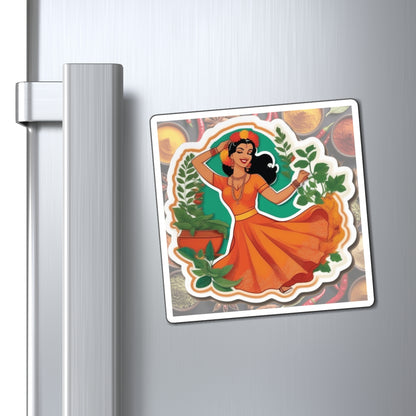 National Herbs and Spices Day III Pin Up Girl Magnet