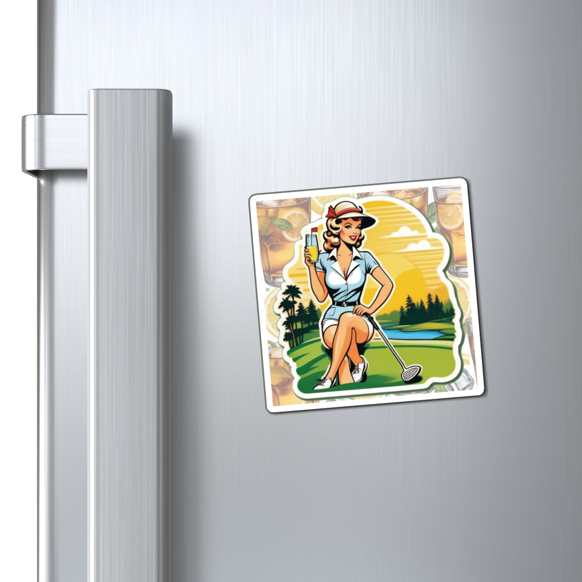 National Arnold Palmer Day III Pin Up Girl Magnet