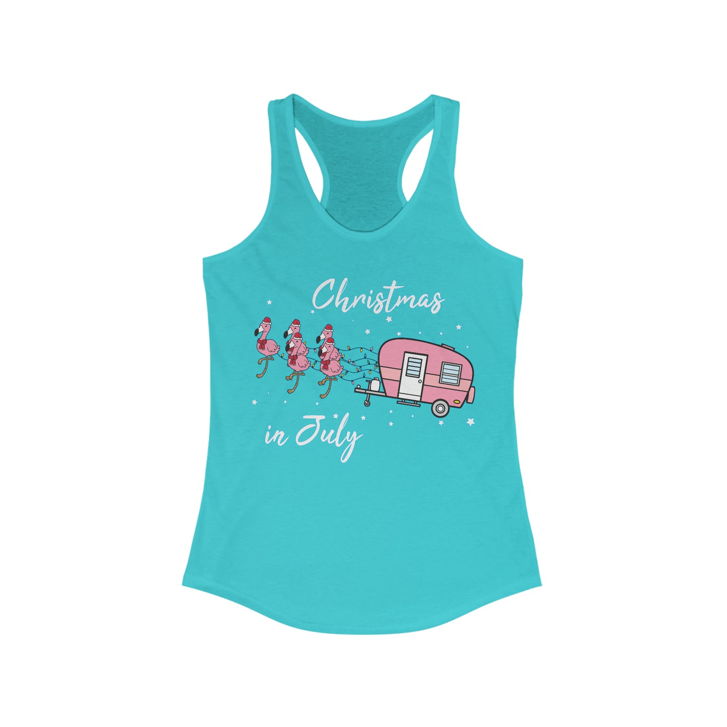 Deer Flamingo Tank Top