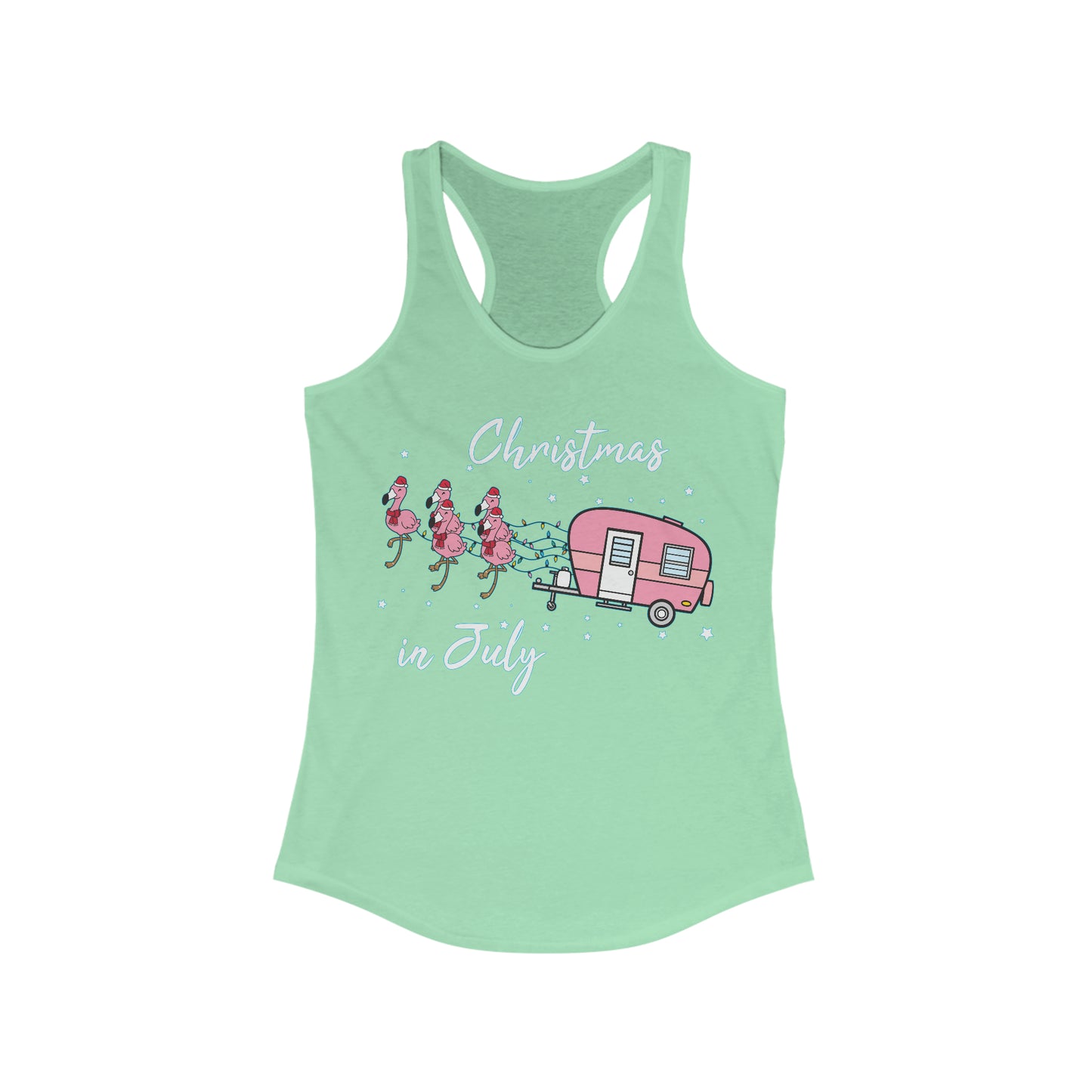 Deer Flamingo Tank Top