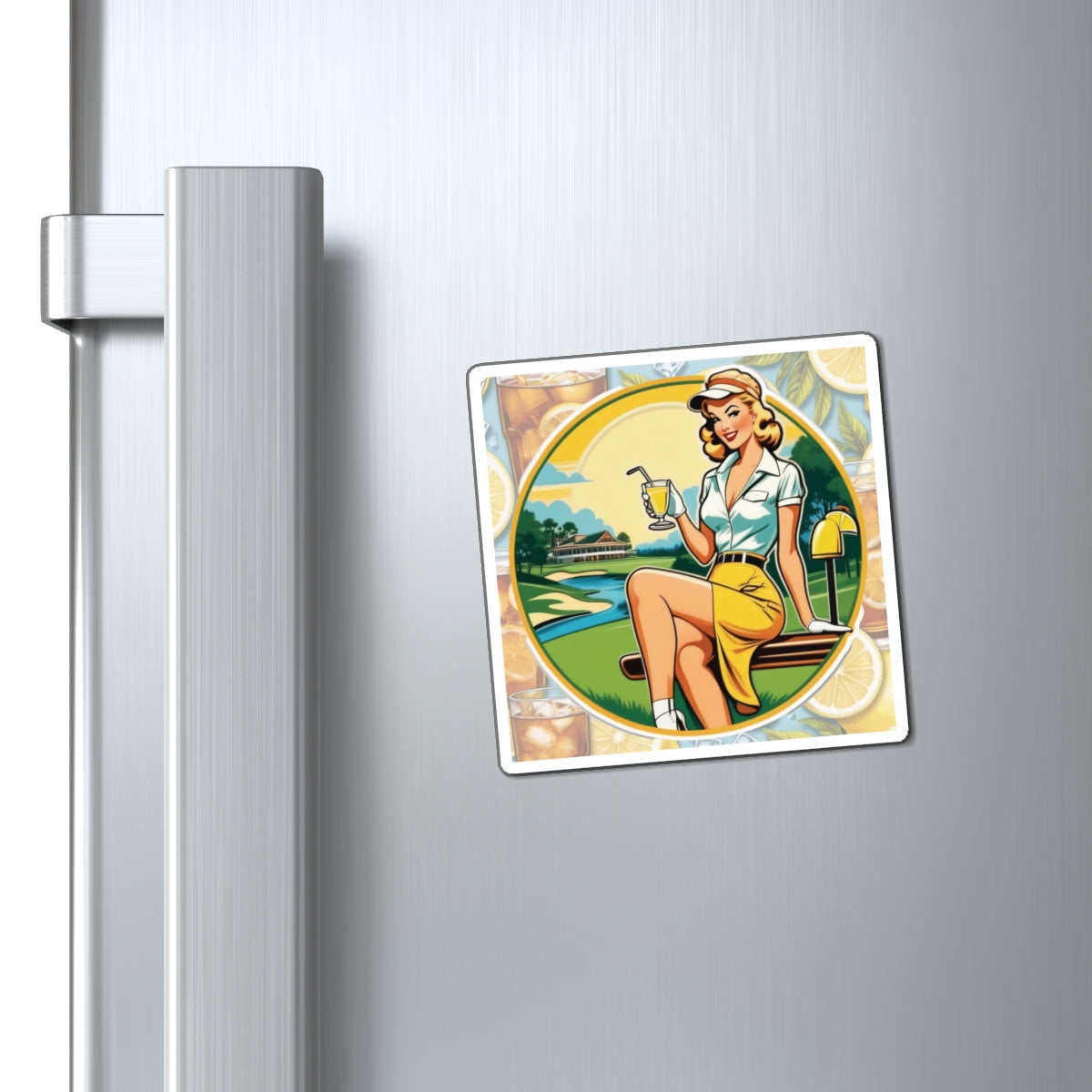 National Arnold Palmer Day II Pin Up Girl Magnet