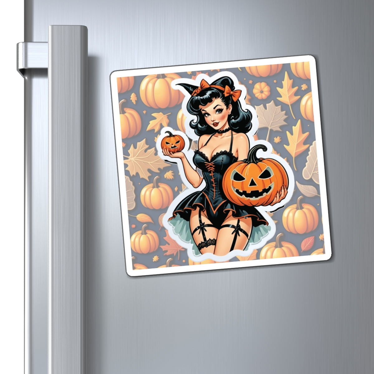 Halloween II Pin Up Girl Magnet