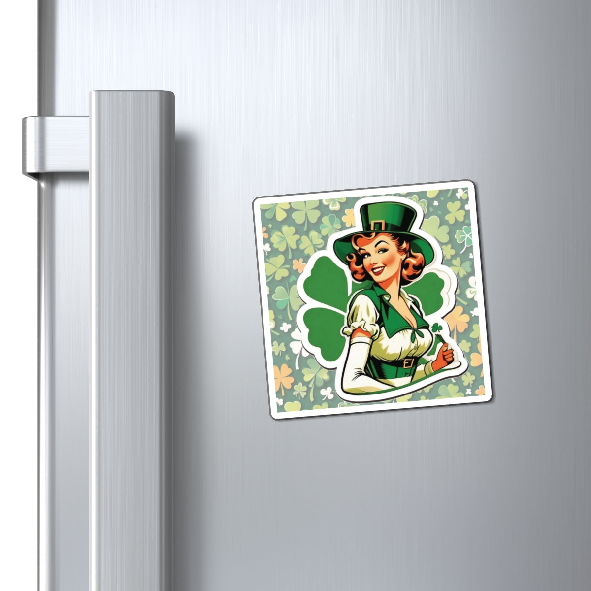 St. Patrick's Day II Pin Up Girl Magnet