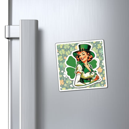 St. Patrick's Day II Pin Up Girl Magnet