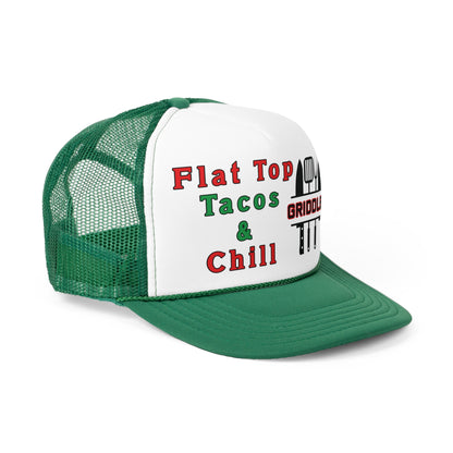 Flat Top Tacos and Chill Trucker Cap