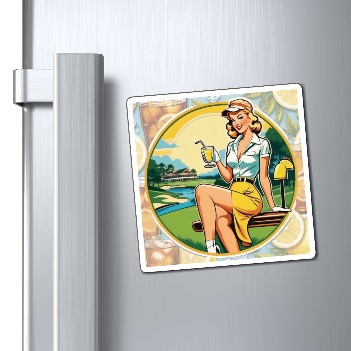 National Arnold Palmer Day II Pin Up Girl Magnet