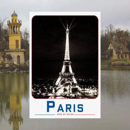 Arts by Dylan: Paris Travel Poster IV