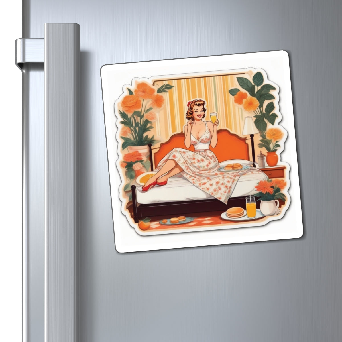 Mother's Day III Pin Up Girl Magnet