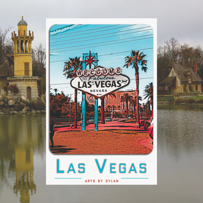 Arts by Dylan: Las Vegas Travel Poster