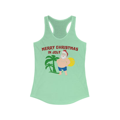 Merry Christmas in July Tank Top