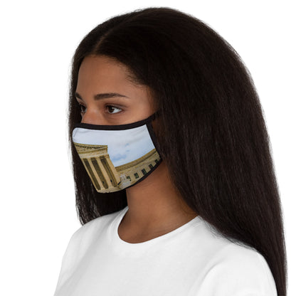 Supreme Court Fitted Polyester Face Mask