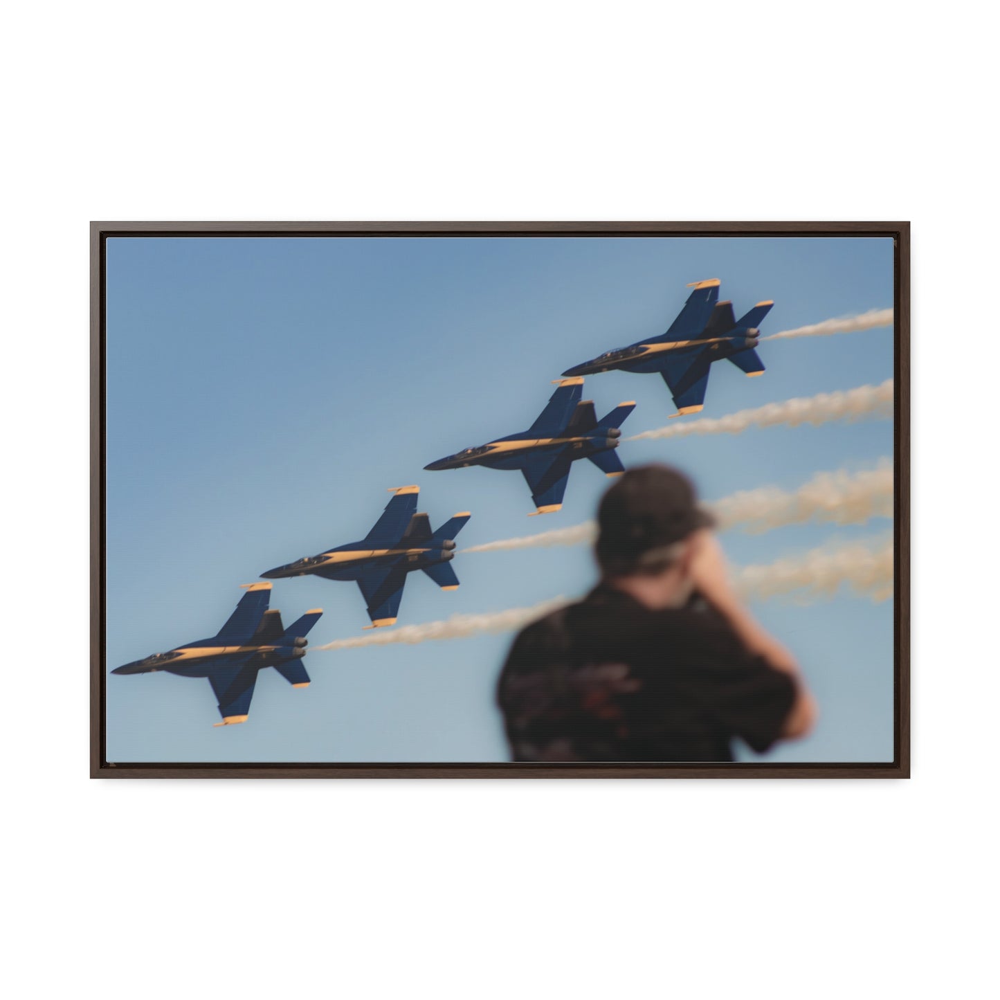 Arts by Dylan: Wings over Solano 2024 Blue Angels #1 Canvas