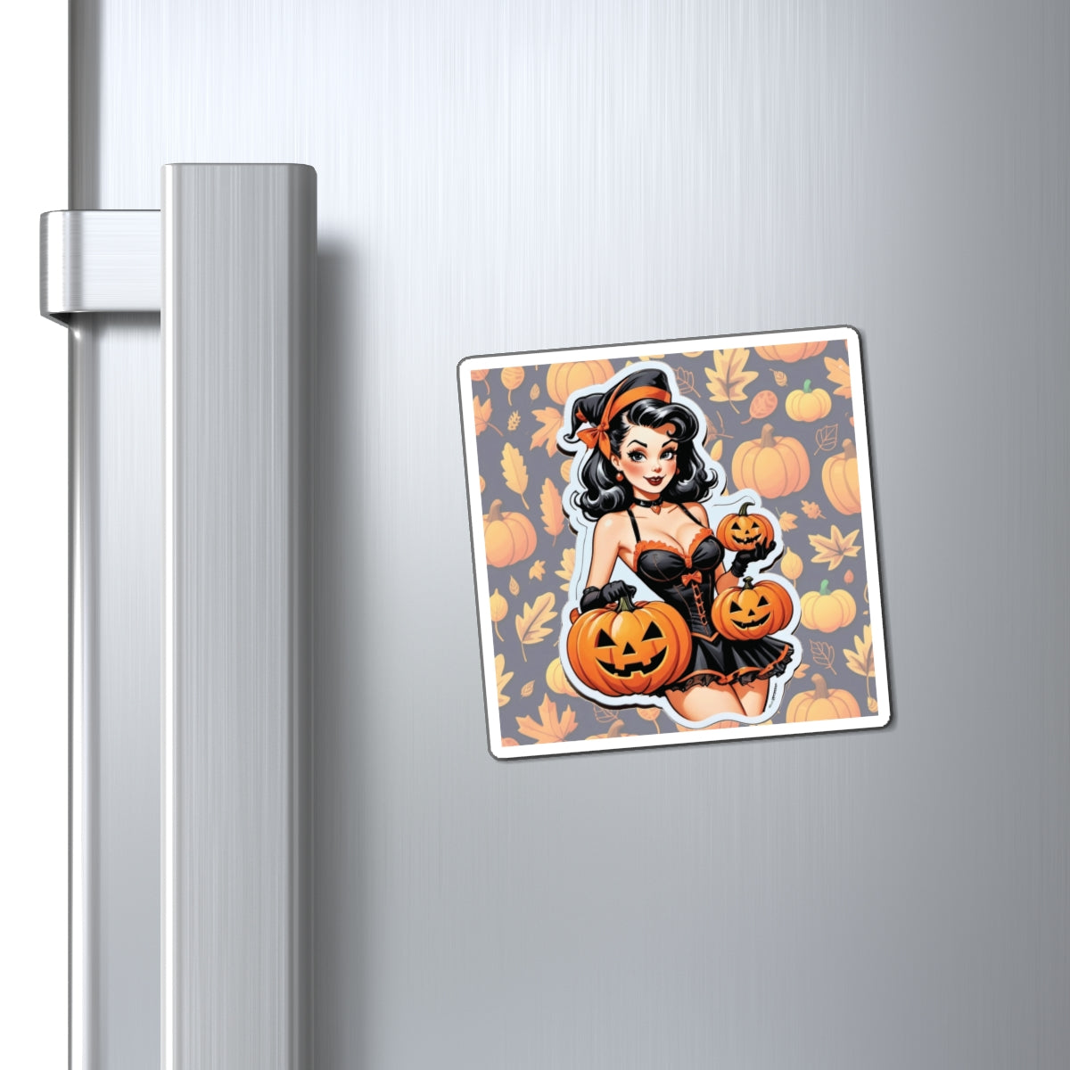 Halloween Pin Up Girl Magnet