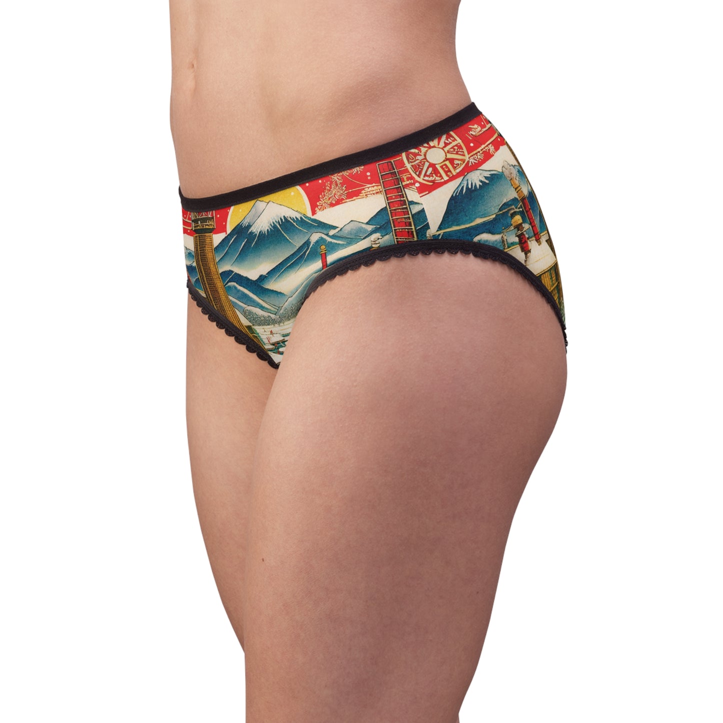 Japanese Christmas III Women's Briefs