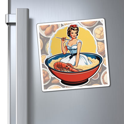 National Grits Day IV Pin Up Girl Magnet